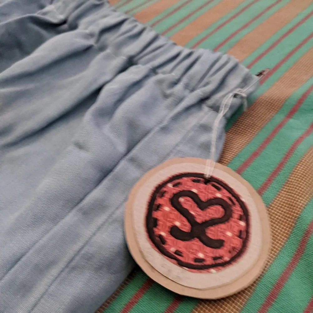 Upcycled Gaucho Pants - Picture 2 of 7